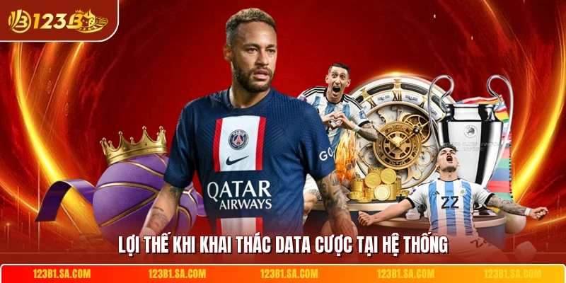 Lợi thế khi khai thác data cược tại hệ thống