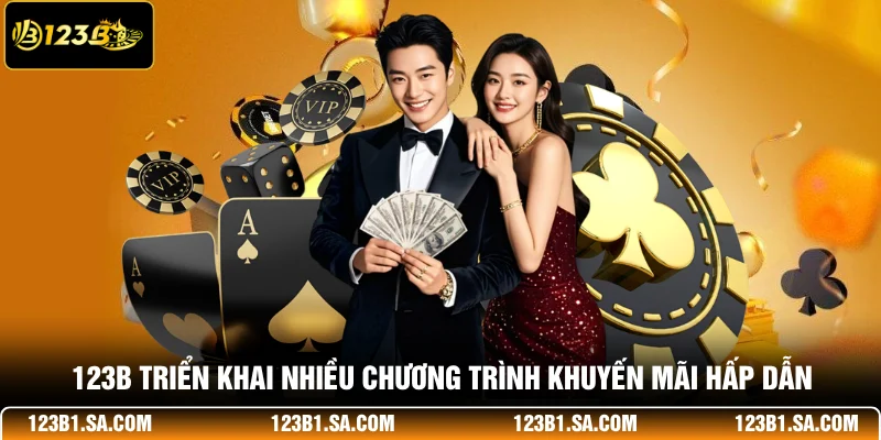 123B triển khai nhiều chương trình khuyến mãi hấp dẫn